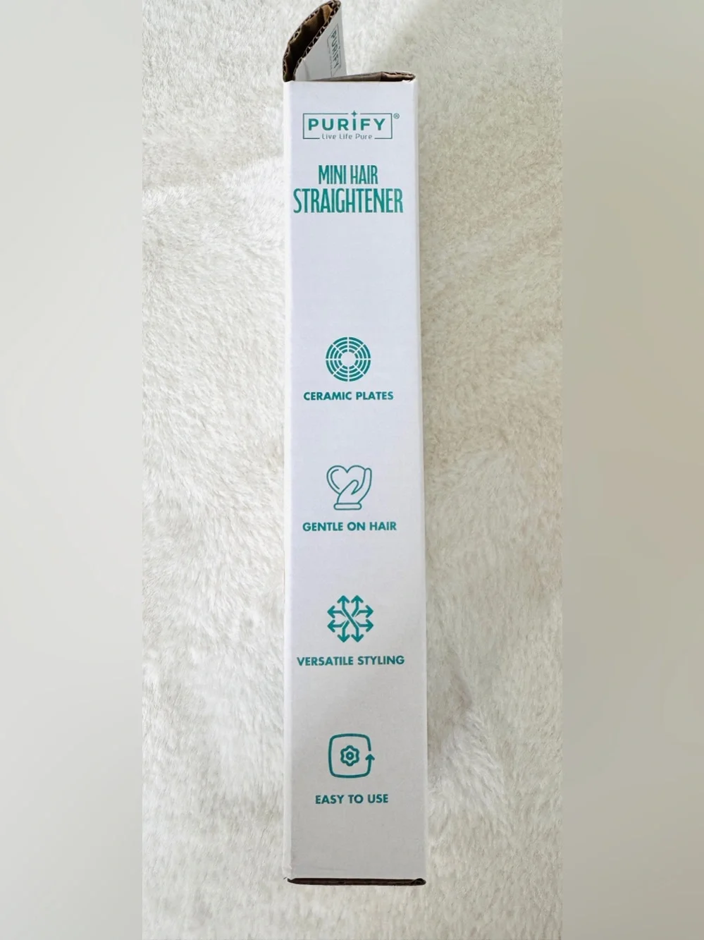 Purify Mini Hair Straightener - NIB